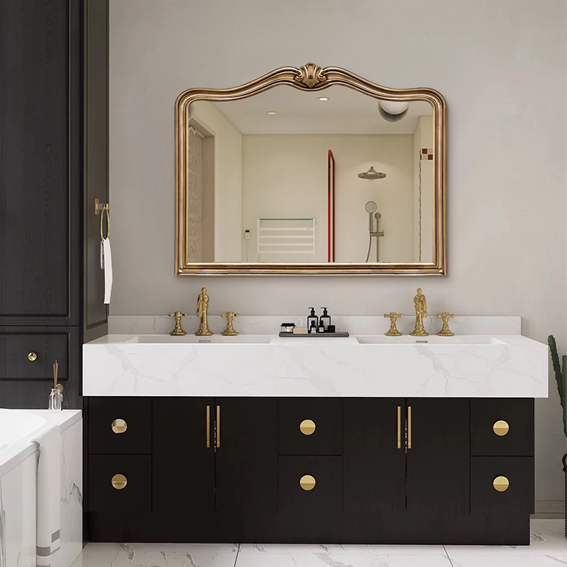 bxi法式轻奢壁炉装饰镜