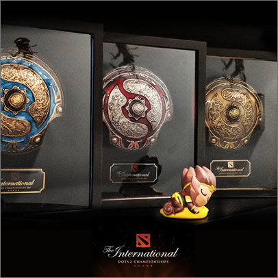 dota2 冠军盾牌不朽盾 游戏周边手办 ti纪念礼物 官方正品 特价