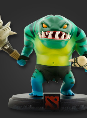 dota2周边手办模型 官方潮汐th游戏玩偶 含CDKEY 双十一新品