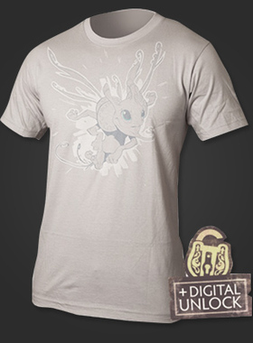 DOTA2 vavle正品 PUCK帕克精灵龙周边T恤短袖衣服 特价促销