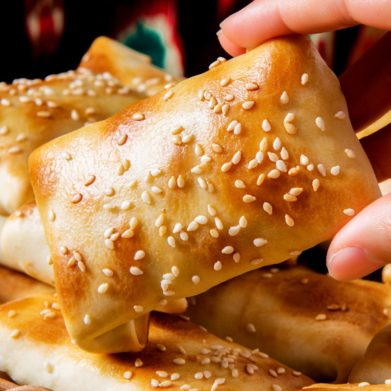 新疆特产酥皮烤包子羊肉牛肉包子10个真空顺丰空运包邮手工小吃|ruв категории закуски/орехи/специальность, вяленое мясо/свинину, говядину/мясное закуски, баранина - от Buy2taobao.com для оказания профессиональной услуги покупки агента Taobao