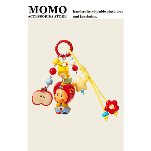 MoMo原创星星人小苹果圣诞节礼物