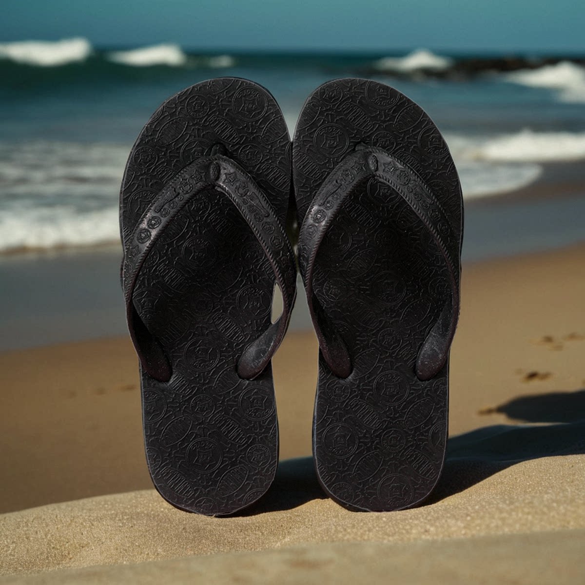 正品泰国鲨鱼星马牌橡胶人字拖沙滩拖鞋经典怀旧男女老式耐磨夏季