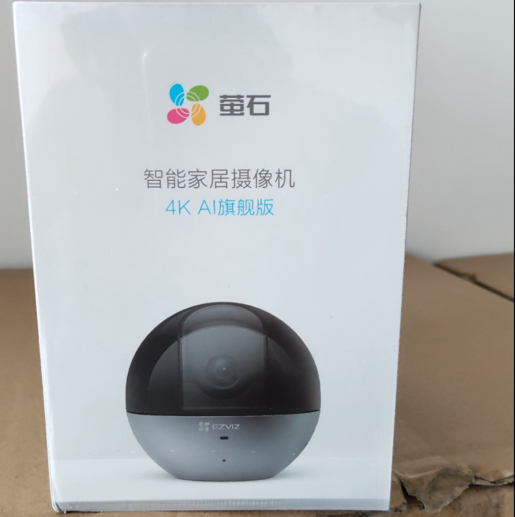 萤石C6WI智能家用监控摄像头4K无线wifi极清夜视800万像素远程-封面