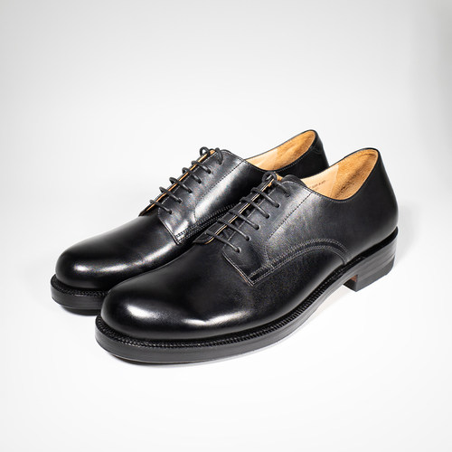 ZkyBro Lot.103 40s Officer Derby Shoes 中科院小哥 法国小牛皮