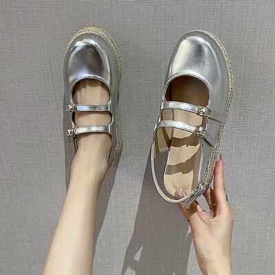 坡跟增高包头凉鞋女2025新款