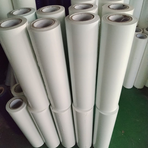 pe乳白色保护膜自粘纯奶白不锈钢汽车维门窗框装修自防划不透明粘