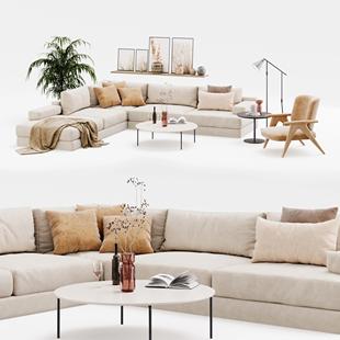 室内沙发茶几家具3D模型 Evermotion – Archmodels Vol.291