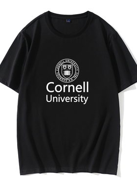美国康奈尔大学Cornell University短袖T恤纪念品文化衫班服男女t