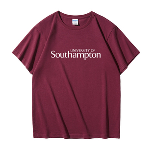 Z-YS定制南安普顿大学T恤短袖Soton纪念纯棉半袖班服聚会定制