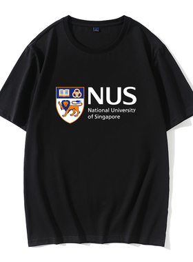 National University of Singapore新加坡国立大学T恤NUS纪念品