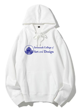 萨凡纳艺术与设计学院连帽卫衣SCAD周边纪念品大学生班服定制DIY