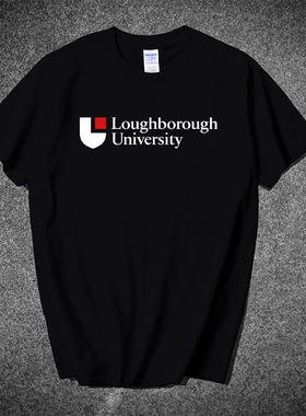 英国拉夫堡大学T恤短袖Loughborough University纪念品英伦风夏装