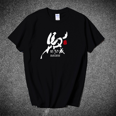 高考T恤短袖加油励志金榜题名逢考必过满分对勾中考纪念男女礼物