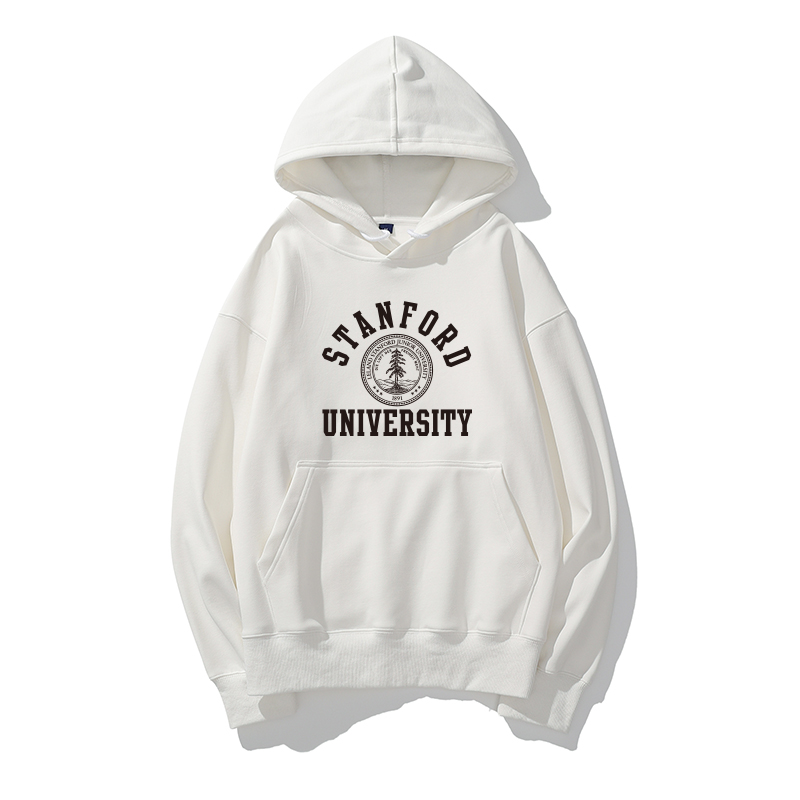 特价斯坦福大学连帽卫衣Stanford University周边纪念品帽衫定制