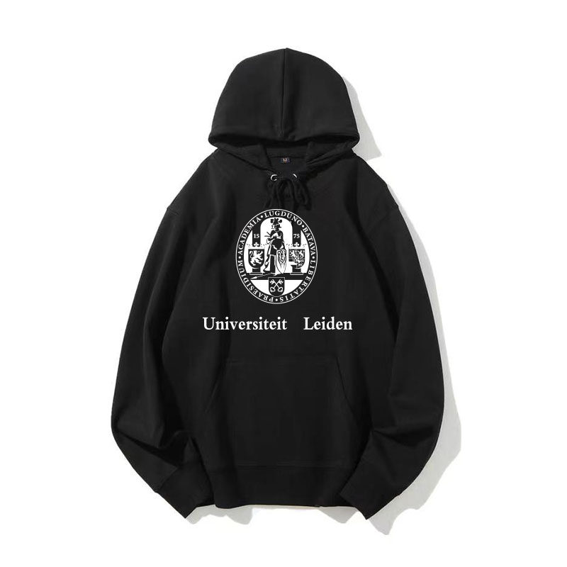 荷兰莱顿大学套头卫衣Leiden university莱顿纪念连帽衫加绒外套