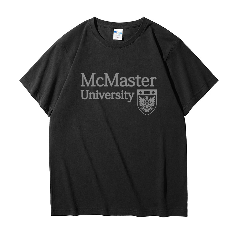 Z-YS定制麦克马斯特大学T恤短袖McMaster University纪念品班服