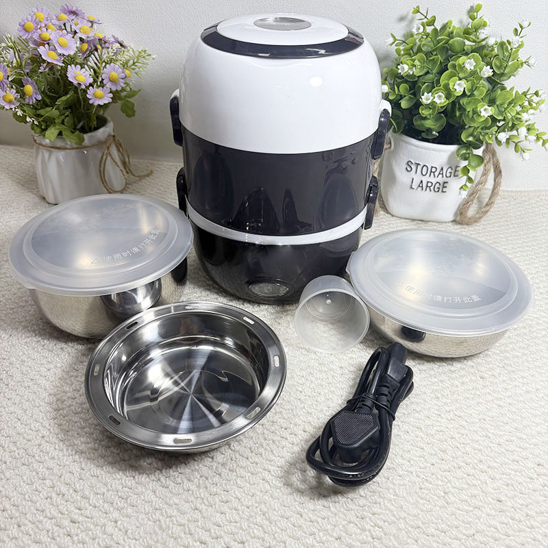 电热饭盒插电加热保温蒸煮蒸饭器