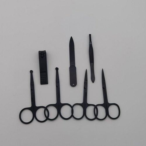 捡漏大牌Brookstone家庭护理三件套7件鼻毛修剪刀剪指甲刀指甲锉