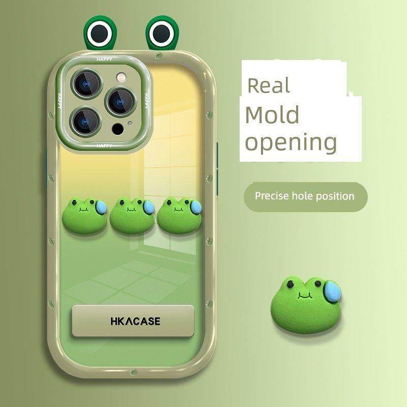 立体耳朵三祇青蛙适用苹果16promax手机壳iphone15小米14华为mate60pro新款pura70女OPPOReno13荣耀VIVOS20,3C数码配件,手机保护套/壳,淘宝优惠券,粉丝福利购,淘宝优惠卷
