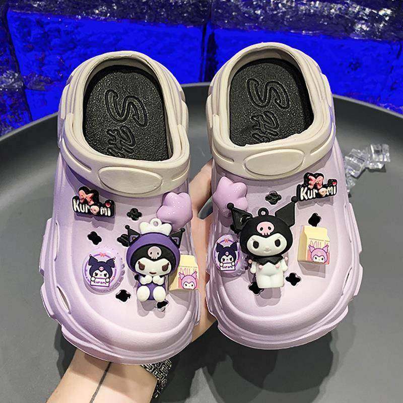 库洛米儿童洞洞鞋女童凉拖鞋女孩夏季外穿2025新款宝宝洋气沙滩鞋,童鞋/婴儿鞋/亲子鞋,儿童凉拖鞋,淘宝优惠券,粉丝福利购,淘宝优惠卷