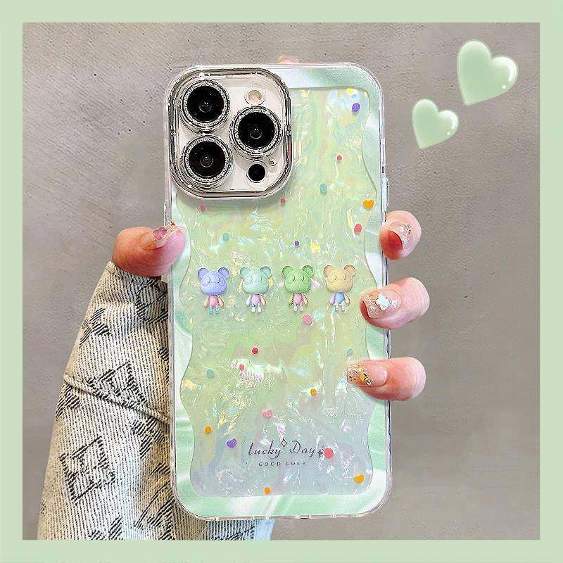 太空小熊贝壳纹适用苹果16手机壳iphone15/14plus新款不撞壳13PRO女ip12小众11PROMAX创意全包镜头膜,3C数码配件,手机保护套/壳,淘宝优惠券,粉丝福利购,淘宝优惠卷