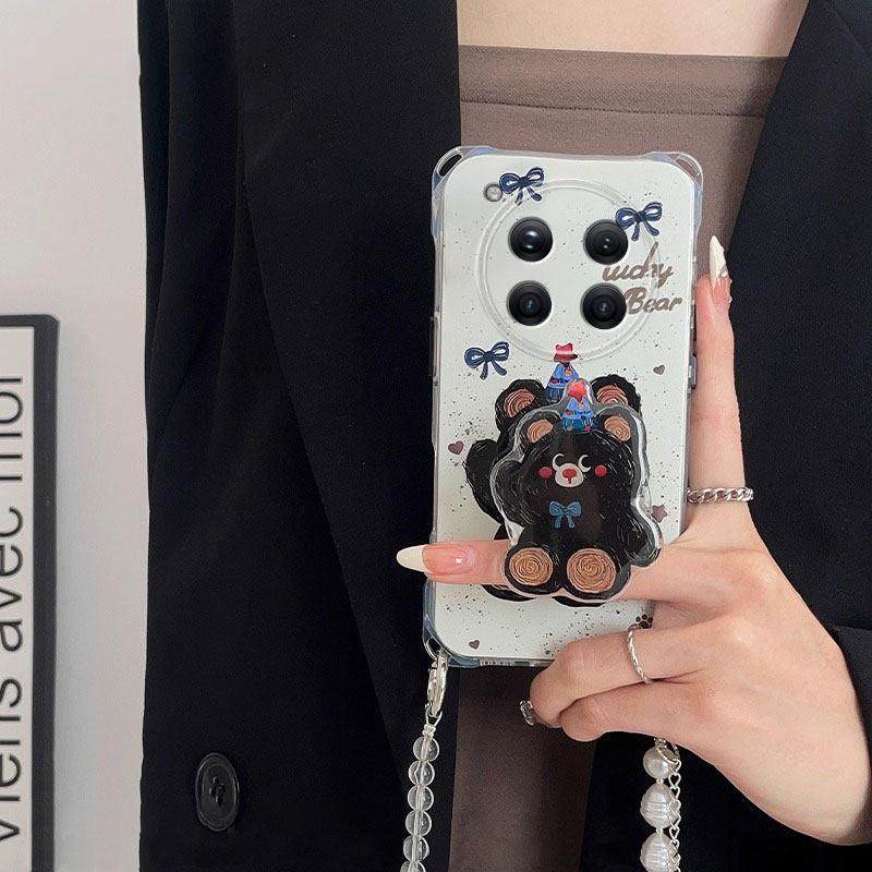 帽子小熊适用OPPOFindX8手机壳新款X8S+高级感X7ultra少女心OPPO网红爆款K12X创意支架挂绳K11大孔防摔保护套,3C数码配件,手机保护套/壳,淘宝优惠券,粉丝福利购,淘宝优惠卷