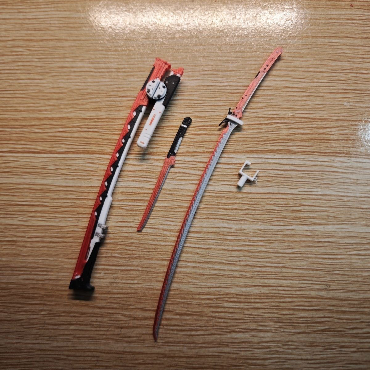 战双帕弥什 露西亚深红囚影专武夜煌1/12机娘武器配件通用装备
