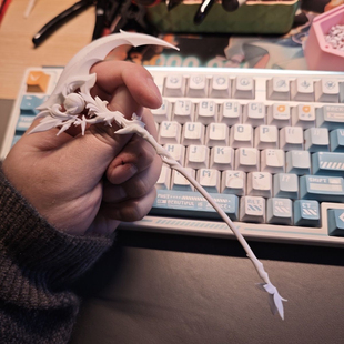 原神动漫崩坏铁道 瑕蝶大镰刀gk改件 1/12适配寿屋机娘 高达通用