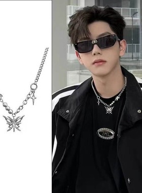 钛钢男女通用十字架钛钢不项链