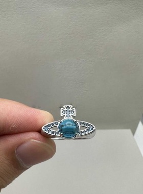 西家土星转运珠可转动戒指