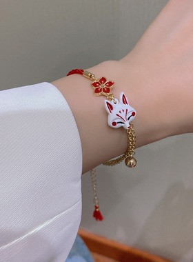 新款网红ins风时尚小花朵铃铛吊