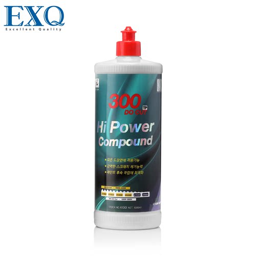 韩国EXQ汽车美容Hi-Power系列抛光研磨剂精面还原专业用户车蜡
