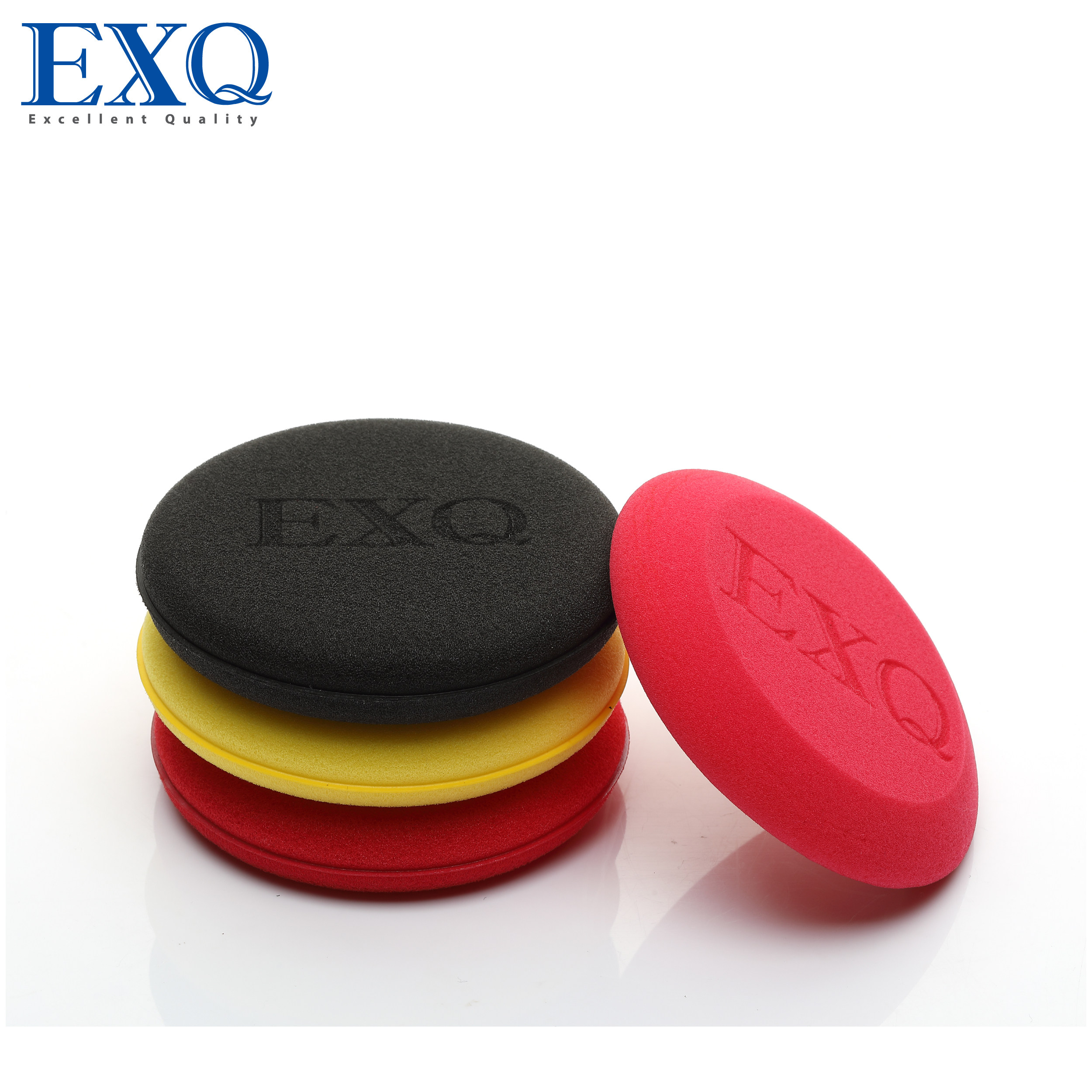 韩国新款10个起拍汽车修复划痕神器EXQ绵压边打蜡棉洗擦车绵海绵图片