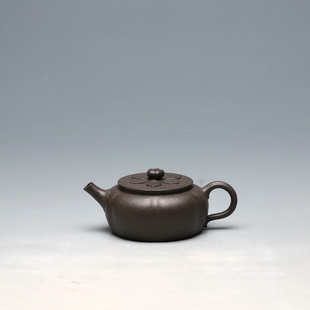 100CC 宜兴紫砂壶 孔国利全手工花器莲蒲 五堂 明理茶艺 王强弟子