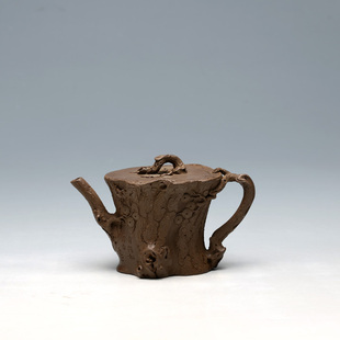 明理茶艺宜兴紫砂壶 茶壶 陈国良弟子沈建宏 全手工 150CC松桩壶