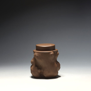 宜兴紫砂 全手工茶仓 明理茶艺 杨美琴 紫砂茶叶罐 高款 储茶罐