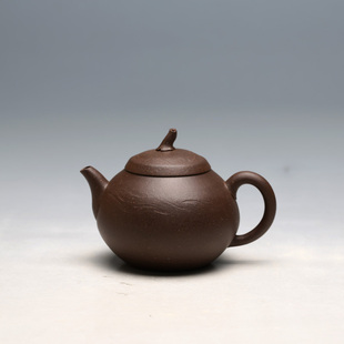 宜兴紫砂 杨程全手工 明理茶艺 吴震弟子 花器 紫泥小品 110CC
