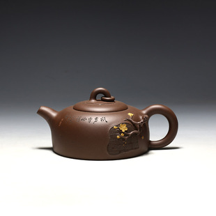 储集泉全手工450CC只有香依旧 明理茶艺 宜兴紫砂壶茶壶