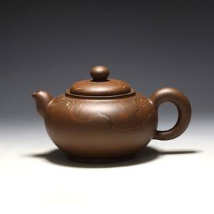 茶壶 明理茶艺 储集泉全手工 1145CC天上来 宜兴紫砂壶