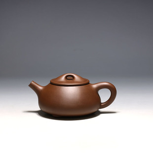 540CC石瓢壶 明理茶艺 宜兴紫砂壶 茶壶 徐达明全手工