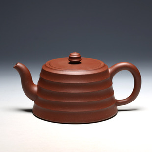 宜兴紫砂紫砂壶张红华 明理茶艺 600CC竹根全手工茶壶