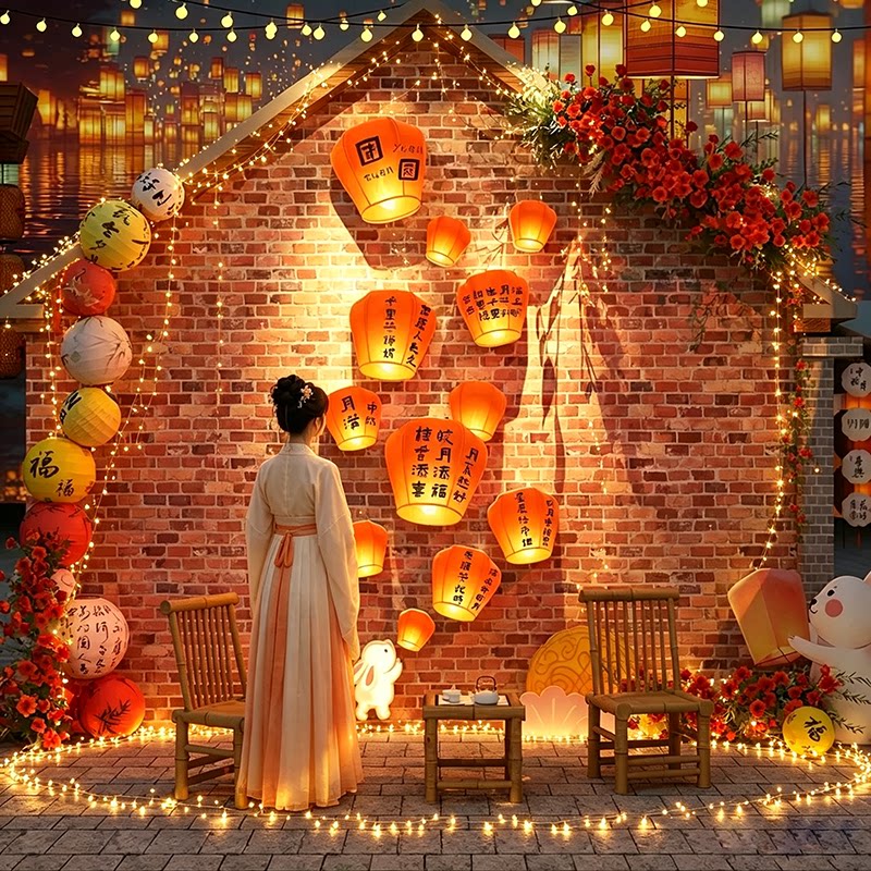 中秋国庆幼儿园教室氛围墙贴图片