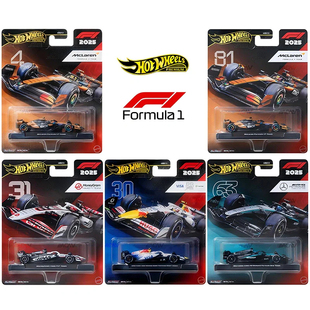 风火轮HotWheels金标F1赛车系列红牛奔驰赛车迈凯伦哈斯HRV11系列
