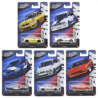 风火轮HotWheels银标高普合金车宝马BWM套M1 M2 M3 M4 M5 GRT01-N