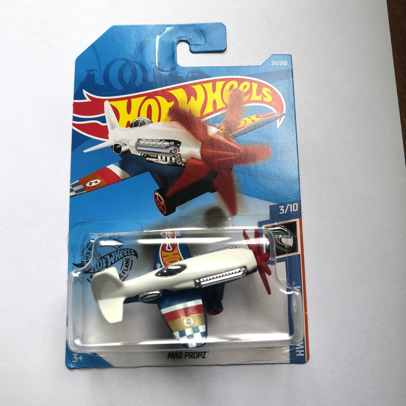 风火轮HotWheels MAD PROPZ 疯狂飞机 稀有绝版 2019-211