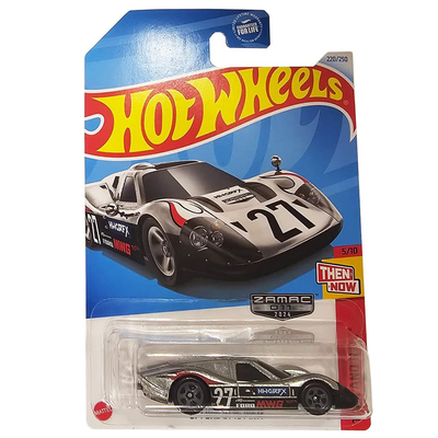 风火轮HotWheels ZAMAC原色车沃尔玛'67 Ford GT40 Mk.IV2024-220