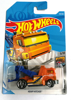 风火轮HotWheels HEAVY HITCHER 黄色拖车 2019-129