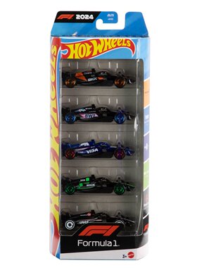 风火轮HotWheels 2025红牛F1赛车五辆装5连包迈凯伦阿尔派方程式