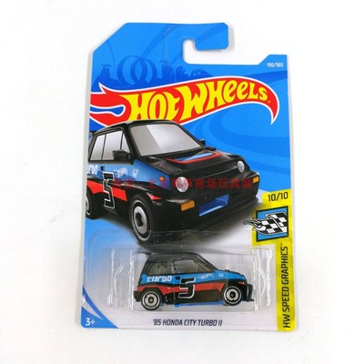 风火轮HotWheels 85 HONDA CITY TURBO Ⅱ 2018-190